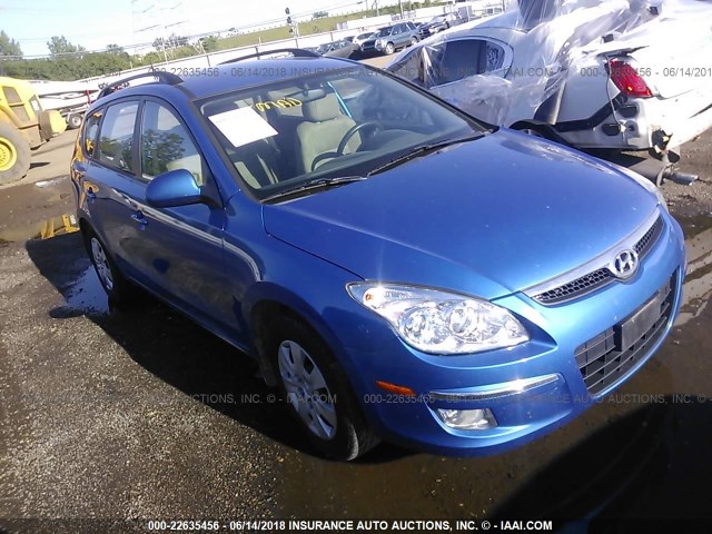 KMHDC8AE8AU080655 - 2010 HYUNDAI ELANTRA TOURING GLS/SE BLUE photo 1