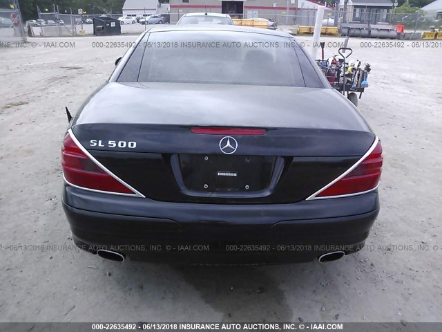 WDBSK75F13F055243 - 2003 MERCEDES-BENZ SL 500R BLACK photo 8