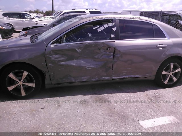 1G1ZC5E15BF285932 - 2011 CHEVROLET MALIBU 1LT MAROON photo 6