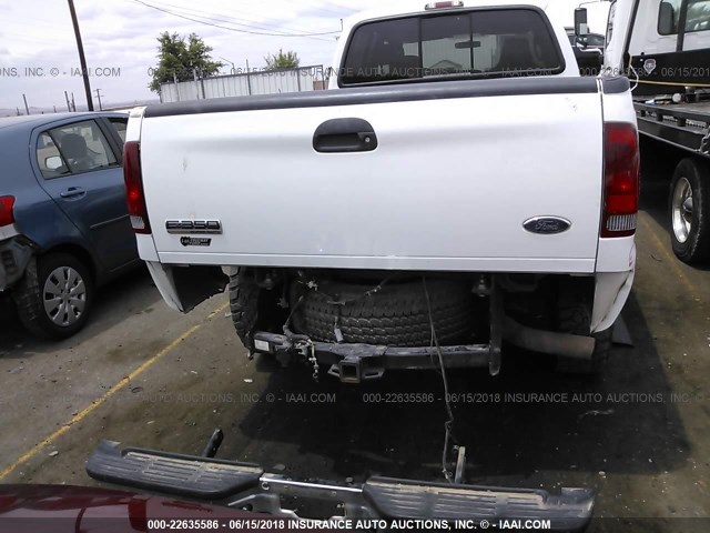 1FTWW31PX7EA05452 - 2007 FORD F350 SRW SUPER DUTY WHITE photo 4