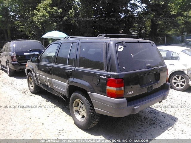 1J4GZ58S6WC216783 - 1998 JEEP GRAND CHEROKEE LAREDO/TSI GRAY photo 3