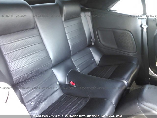 1ZVHT85H875224361 - 2007 FORD MUSTANG GT GRAY photo 8