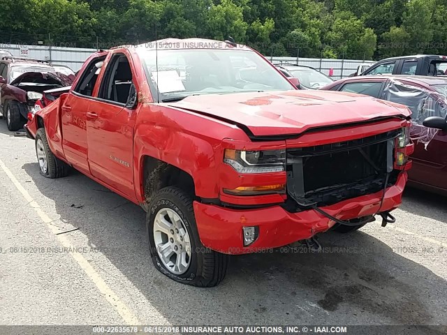 1GCVKREC8GZ350280 - 2016 CHEVROLET SILVERADO K1500 LT RED photo 1