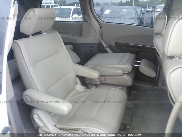 5N1BV28U77N134249 - 2007 NISSAN QUEST S/SE/SL WHITE photo 8