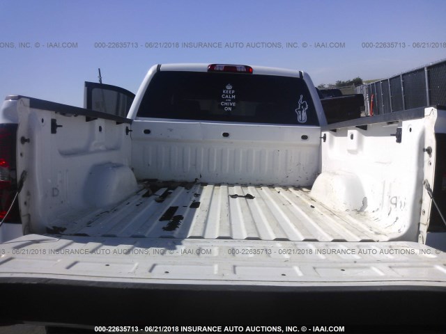 3GTU2UEH2EG188685 - 2014 GMC SIERRA K1500 SLE WHITE photo 8