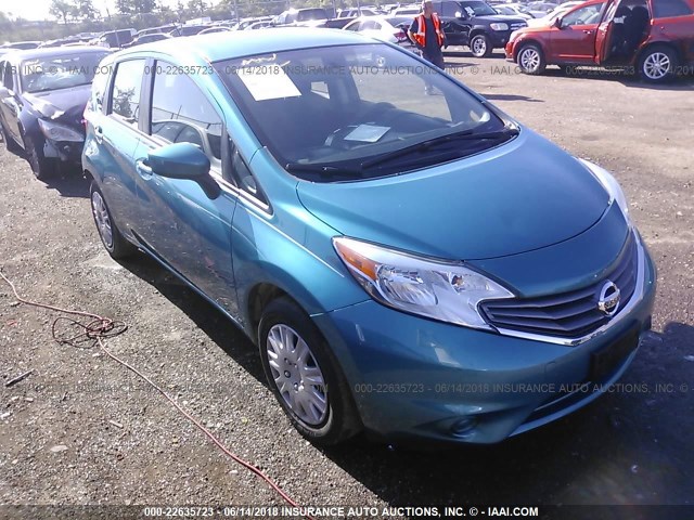 3N1CE2CP2FL380475 - 2015 NISSAN VERSA NOTE S/S PLUS/SV/SL/SR BLUE photo 1