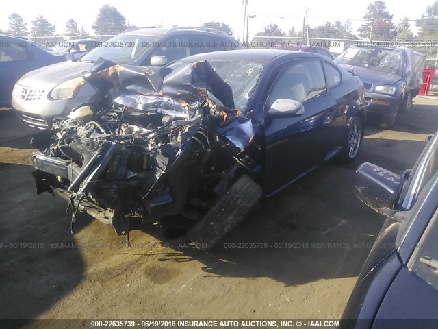 JTKDE177360068256 - 2006 TOYOTA SCION TC 蓝色 照片 2