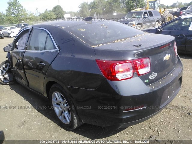 1G11C5SL5FF334314 - 2015 CHEVROLET MALIBU 1LT BLACK photo 3