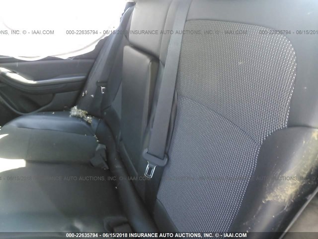 1G11C5SL5FF334314 - 2015 CHEVROLET MALIBU 1LT BLACK photo 8