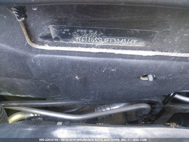 1G11C5SL5FF334314 - 2015 CHEVROLET MALIBU 1LT BLACK photo 9