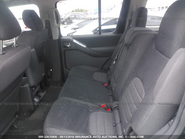 5N1AR1NN3CC601051 - 2012 NISSAN PATHFINDER S/LE/SE BLACK photo 8