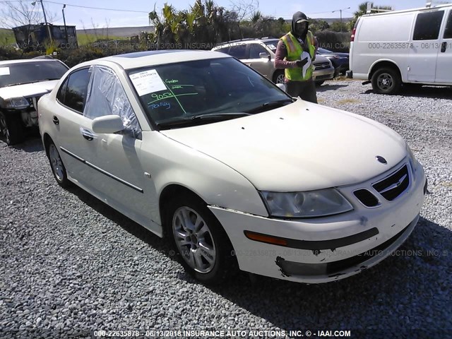 YS3FD49YX41045017 - 2004 SAAB 9-3 ARC WHITE photo 1