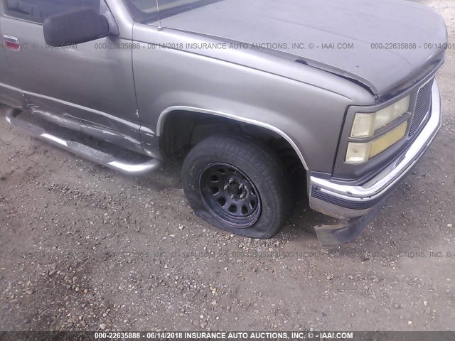 2GTEC19H4S1506014 - 1995 GMC SIERRA C1500 GRAY photo 6