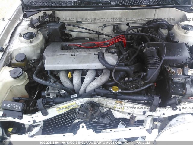 1NXBR18E5WZ121740 - 1998 TOYOTA COROLLA VE/CE/LE 白色 照片 10