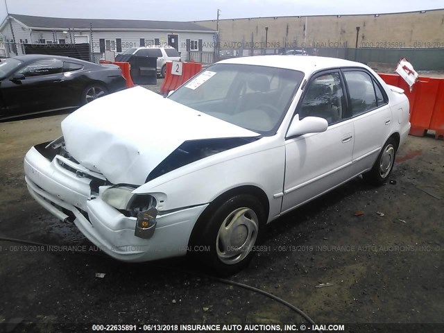 1NXBR18E5WZ121740 - 1998 TOYOTA COROLLA VE/CE/LE 白色 照片 2