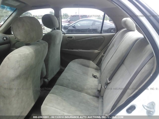1NXBR18E5WZ121740 - 1998 TOYOTA COROLLA VE/CE/LE 白色 照片 8
