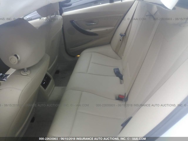 WBA3C3C55DF980743 - 2013 BMW 320 I/XDRIVE Weiß Foto 8