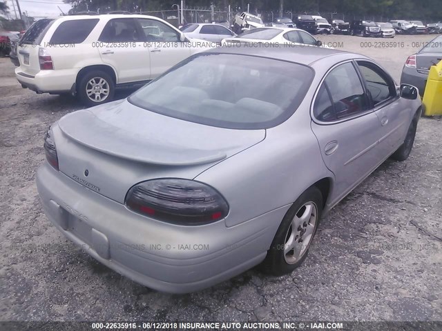 1G2WJ52K3YF148756 - 2000 PONTIAC GRAND PRIX SE SILVER photo 4