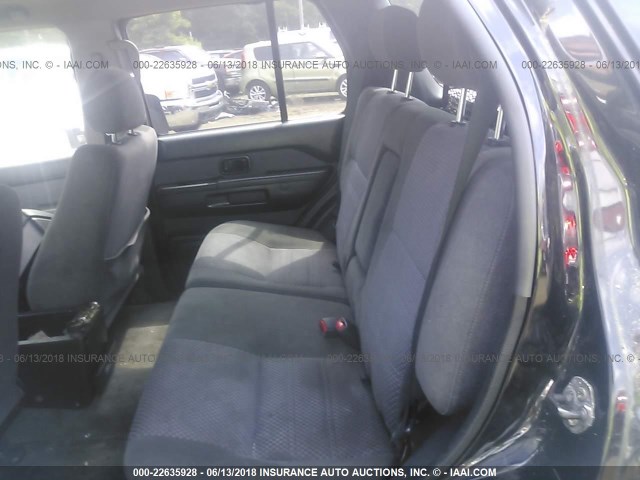 JN8DR09Y63W838748 - 2003 NISSAN PATHFINDER LE/SE BLACK photo 8