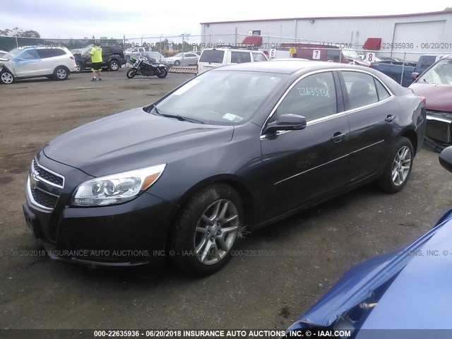 1G11C5SA7DF231679 - 2013 CHEVROLET MALIBU 1LT 灰色 照片 2