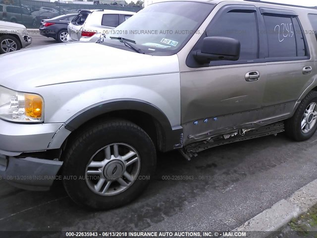 1FMPU16L83LB33422 - 2003 FORD EXPEDITION XLT GOLD photo 6