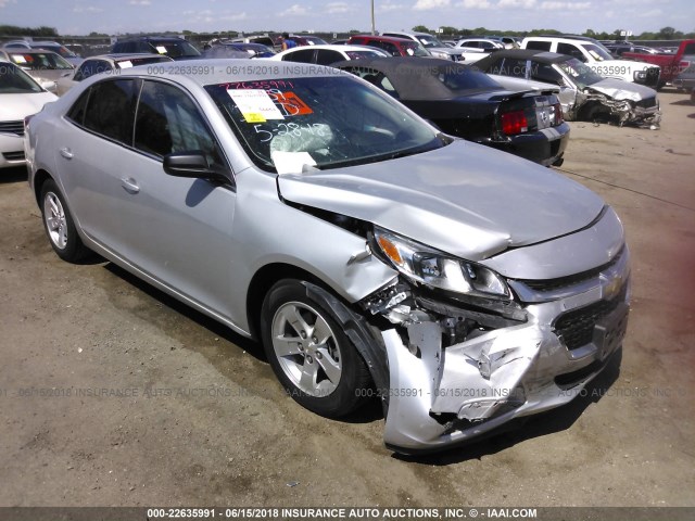 1G11A5SL3FF125479 - 2015 CHEVROLET MALIBU LS SILVER photo 1