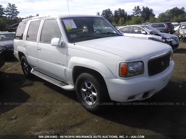 1GYEK63R5YR194877 - 2000 CADILLAC ESCALADE LUXURY თეთრი ფოტო 1