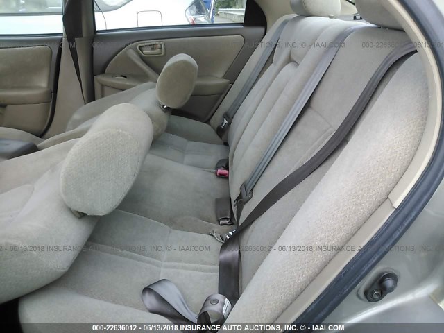 4T1BG22K31U070581 - 2001 TOYOTA CAMRY CE/LE/XLE Champagne photo 8