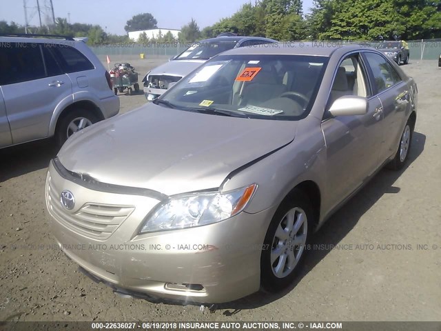 4T1BE46K67U561764 - 2007 TOYOTA CAMRY NEW GENERAT CE/LE/XLE/SE TAN photo 2