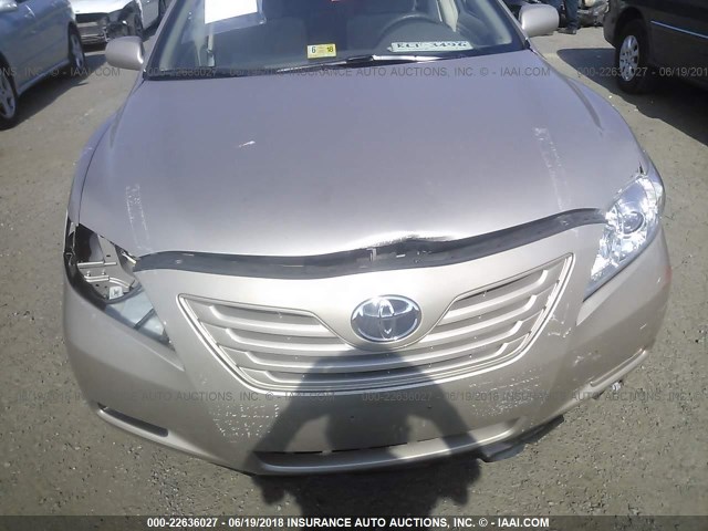 4T1BE46K67U561764 - 2007 TOYOTA CAMRY NEW GENERAT CE/LE/XLE/SE TAN photo 6