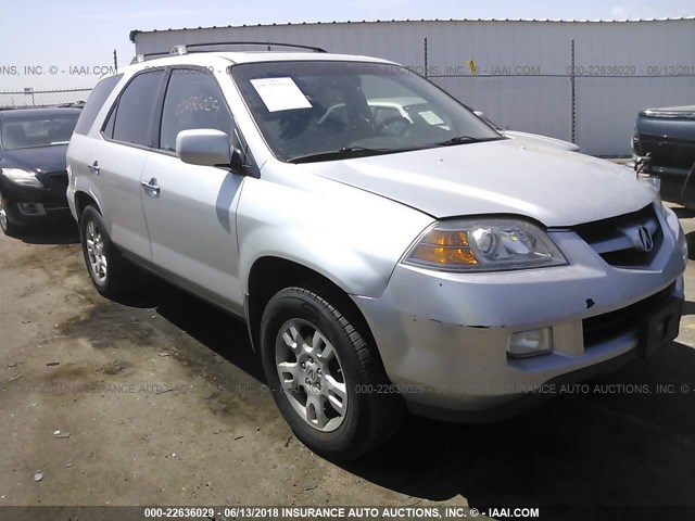 2HNYD18826H508220 - 2006 ACURA MDX TOURING SILVER photo 1