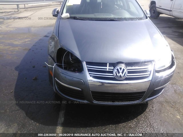 3VWRM71K39M024529 - 2009 VOLKSWAGEN JETTA SE/SEL GRAY photo 6