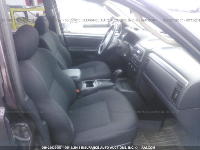 1J4GW48N44C281125 - 2004 JEEP GRAND CHEROKEE LAREDO/COLUMBIA/FREEDOM 栗色 照片 5