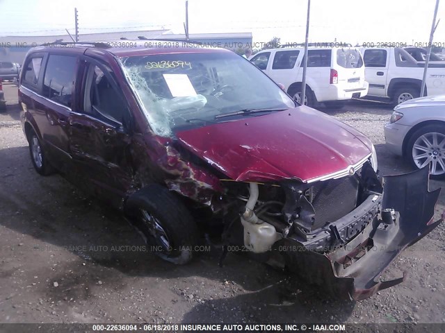 2A8HR54P58R141735 - 2008 CHRYSLER TOWN & COUNTRY TOURING BURGUNDY photo 6