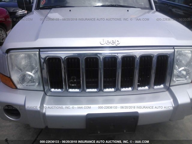 1J8HG48K77C512576 - 2007 JEEP COMMANDER 银色 照片 6