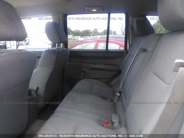 1J8HG48K77C512576 - 2007 JEEP COMMANDER 银色 照片 8