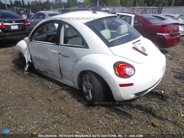 3VWFW31C78M514713 - 2008 VOLKSWAGEN NEW BEETLE TRIPLE WHITE WHITE photo 3