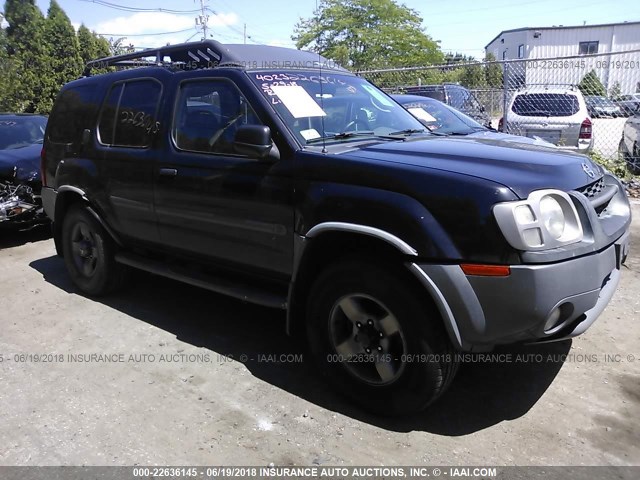 5N1ED28Y83C659345 - 2003 NISSAN XTERRA XE/SE BLACK photo 1