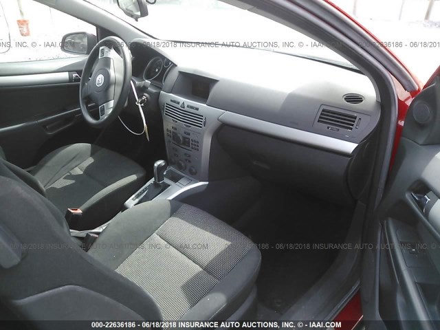 W08AT271485139254 - 2008 SATURN ASTRA XR RED photo 5