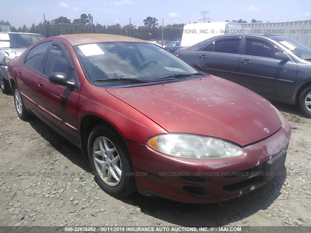 2B3HD46RX3H559397 - 2003 DODGE INTREPID SE RED photo 1