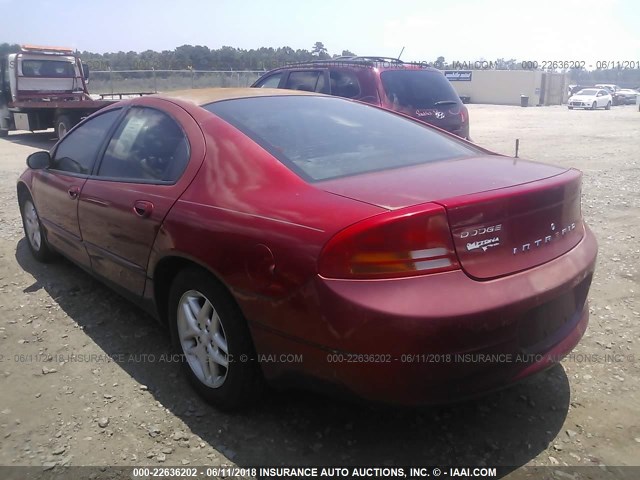 2B3HD46RX3H559397 - 2003 DODGE INTREPID SE RED photo 3