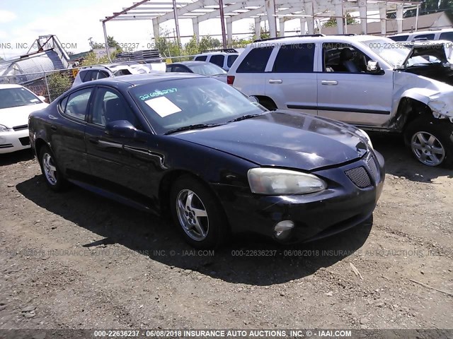 2G2WS522141277996 - 2004 PONTIAC GRAND PRIX GT2 BLACK photo 1