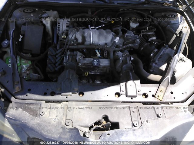 2G2WS522141277996 - 2004 PONTIAC GRAND PRIX GT2 შავი ფოტო 10