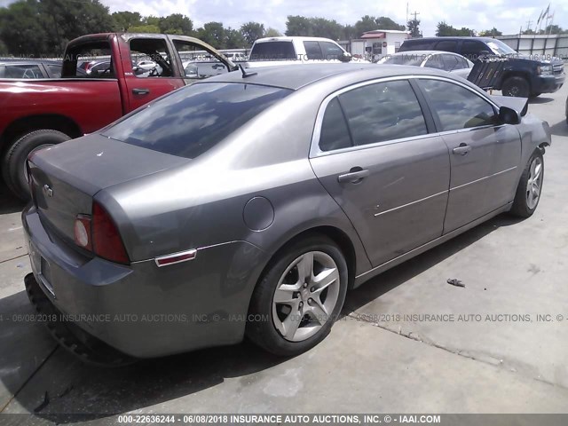 1G1ZB5EB3A4144184 - 2010 CHEVROLET MALIBU LS 棕色 照片 4