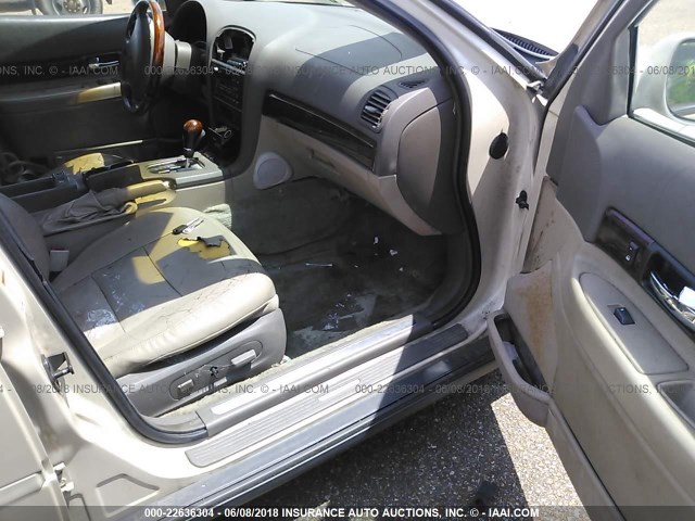 1LNHM87A1YY921964 - 2000 LINCOLN LS CREAM photo 5