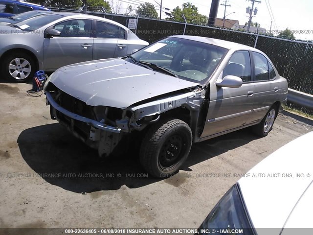 3N1CB51D76L468862 - 2006 NISSAN SENTRA 1.8/1.8S SILVER photo 2