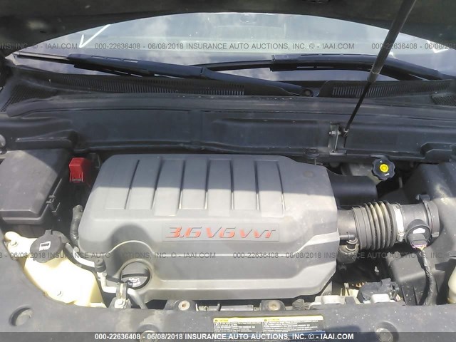 1GKEV23727J139888 - 2007 GMC ACADIA SLT-1 Grau Foto 10