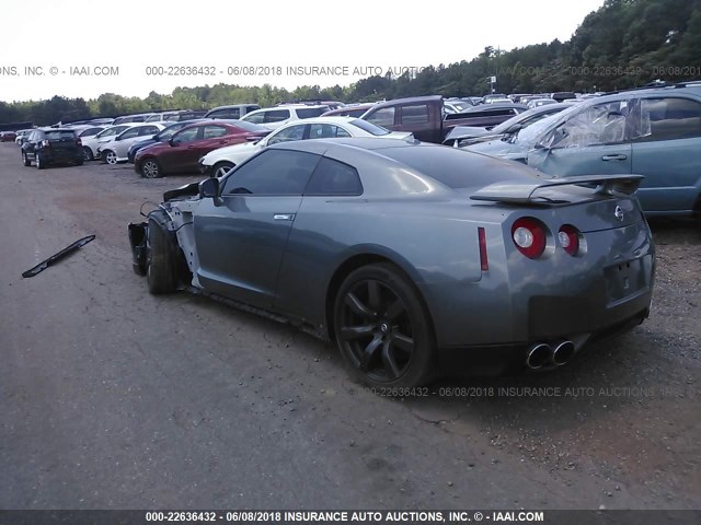 JN1AR5EF2BM240220 - 2011 NISSAN GT-R PREMIUM GRAY photo 3