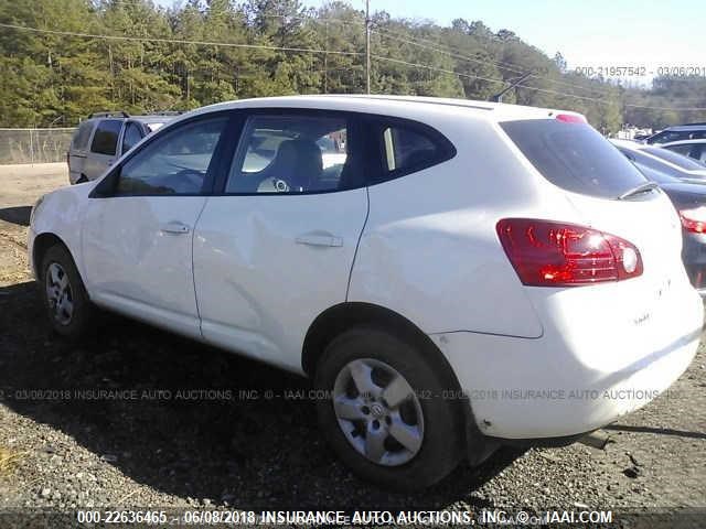 JN8AS58V59W181980 - 2009 NISSAN ROGUE S/SL WHITE photo 6