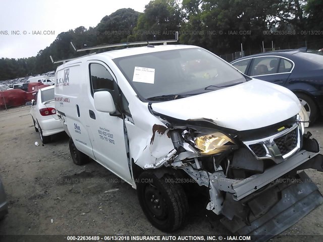 3N6CM0KN8FK696289 - 2015 NISSAN NV200 2.5S/2.5SV WHITE photo 1